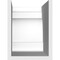 Ekena Millwork Standard New Brighton Architectural Grade PVC Rafter Tail, 6"W X 8"H X 24"L RFTP06X08X24NEB - alternate 3